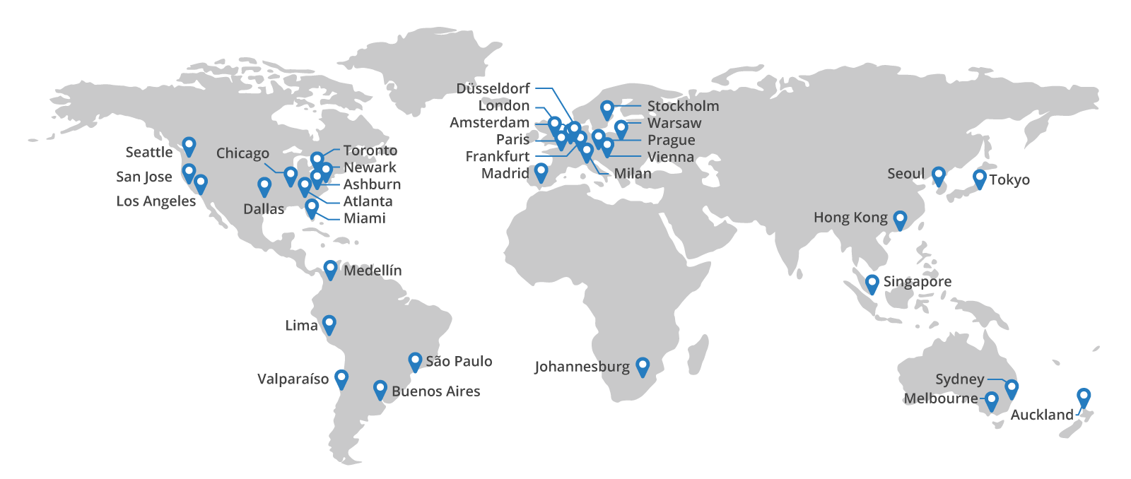 Cloudflare Network Map
